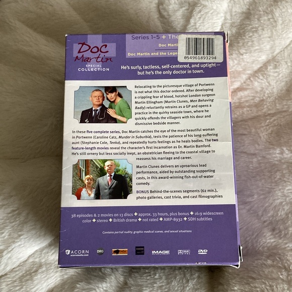 Doc Martin Series DVD set series 2-6 only - Picture 5 of 6